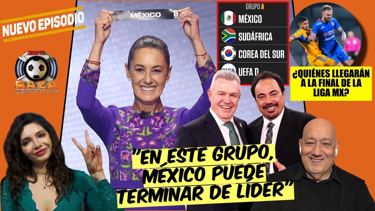 MÉXICO EN EL GRUPO DE LOS ‘MUERTOS’. Cae con Sudáfrica, Corea y ¿Dinamarca? | Raza Deportiva