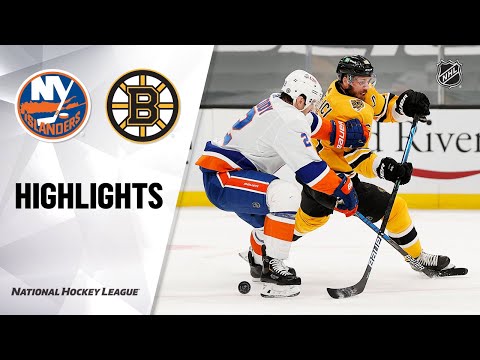 Islanders @ Bruins 4/15/21 | NHL Highlights