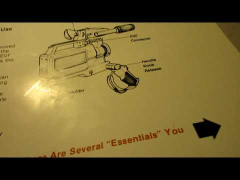 GE NEWVICON camera 1CVC4035E unboxing an test