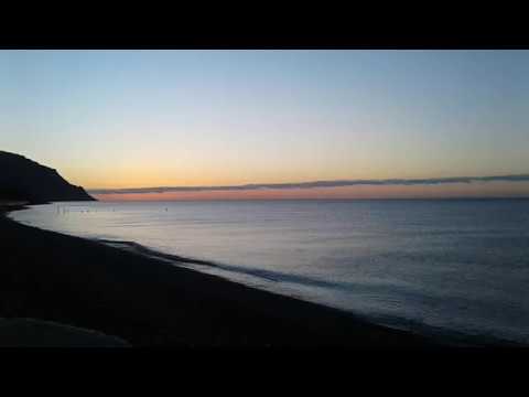 рассвет над морем до восхода солнца 2019.02.20 в 07:25