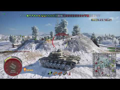 M48 Patton Crushing - WoT