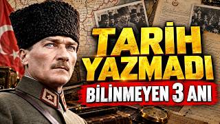 🔴 İLK DEFA ! Tarih Kitaplarının Gizlediği Üç Atatürk Anısı!