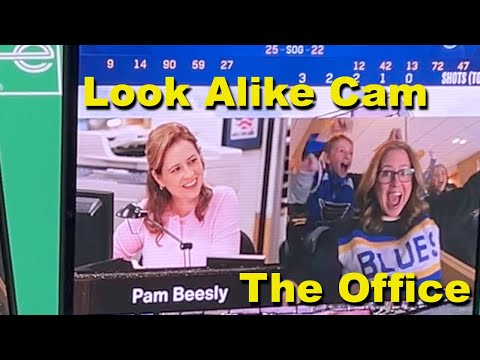 Look Alike Cam, The Office. Featuring Home Town Hero Pam Beesly 😂 😍 😜 #funny #stl