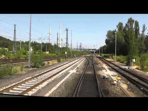 Führerstandsmitfahrt Glauchau - Göttingen, Teil 3 Gera - Weimar