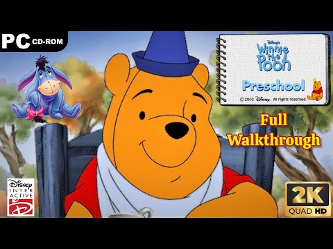 Disney's Winnie the Pooh: Preschool (1999) PC Gameplay - 2K60fps 