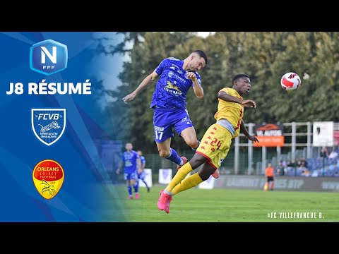 J8 I FC Villefranche B. - US Orléans (1-0), le résumé I National FFF 2021-2022