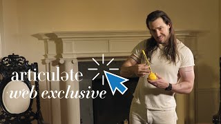 Andrew W.K. Tries Out Unusual Instruments
