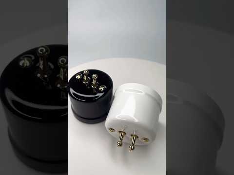 Вимикач керамічній тумблерний 2-клавішний накладний