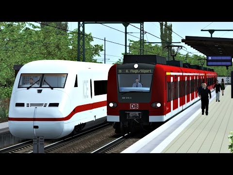 Let's Play - Train Simulator 2017 / S5 zum Hannover Flughafen/Airport (Update)