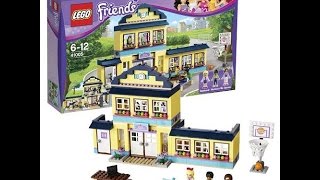 preview picture of video 'LEGO FRIENDS 41005 Heartlake City School / Стефани и другие! / Сборка + набор!'