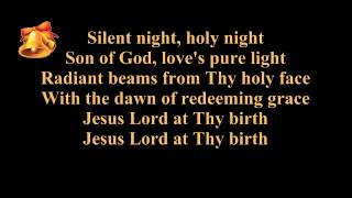 Silent night lyrics - Christmas carol - Christmas song 2011 - piano and voice music