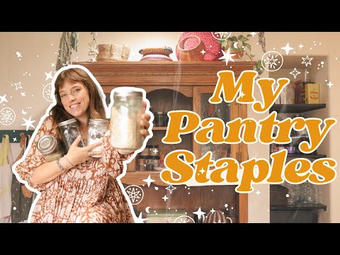 KITCHEN ESSENTIALS- what I keep in my from-scratch kitchen