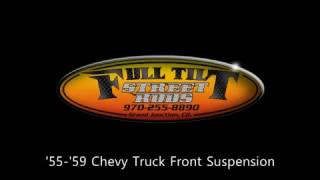 Full Tilt&#39;s &#39;55 &#39;59 Chevy Truck Front Suspension