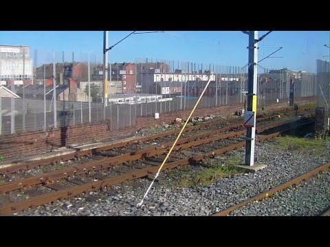 Onboard an 8520 Class Dart Train - Connolly Station, Dublin