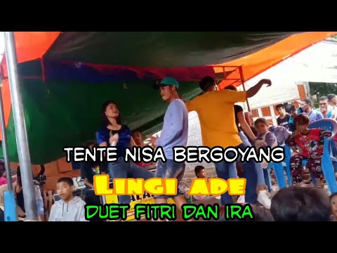 DJ Lingi Ade cover by kak ira ft fitri. desa kampo tolo tente. bersama Galaxy music.