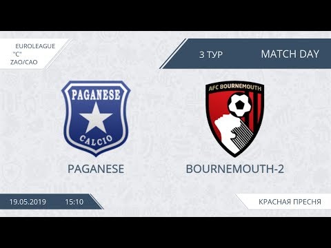 AFL19. EuroLeague. ZAO/CAO. Division C. Day 3. Paganese - Bournemouth-2