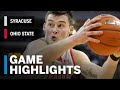 Extended Highlights: Syracuse At Ohio State | Big Ten Basketball | ACC/Big Ten Challenge