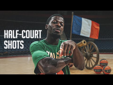 Sylvain Francisco shines in the half-court shooting challenge