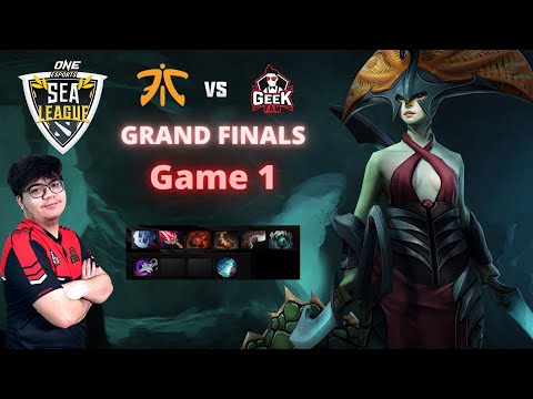 Raven Naga Siren - ONE ESPORTS LEAGUE GRAND FINALS FNATIC VS GEEKFAM Game 1