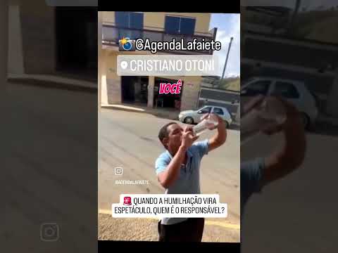 🥃RAPAZ BEBE CACHAÇA ATÉ MORRER EM CRISTIANO OTONI-MG, De quem é a culpa? #lafaietemg #LAFAIETE