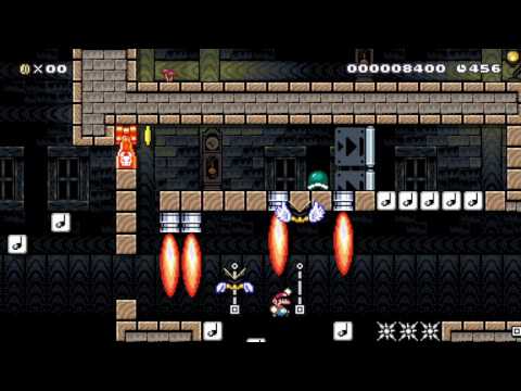 just walk: one pixel from dying by kataklysm - SUPER MARIO MAKER - No Commentary 1AI