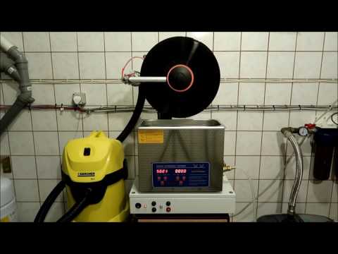 DIY Full Automatic Ultrasonic Vinyl Cleaner Machine