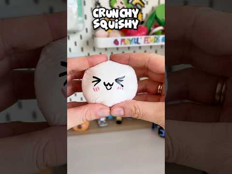 Watch Me Create a Crunchy Squishy Toy! #squishy #squishies #diysquishy #cute #papersquishy