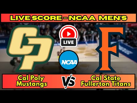 🔴 Cal Poly Mustangs vs Cal State Fullerton Titans | NCAA Men’s Basketball | Live Score Update Dec 4