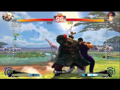 frostmaelstrom [Fei] vs SAULABIS [Rufus] SSF4 Japanese Online Ranked Matches - TRUE-HD