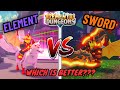 SWORD vs ELEMENT? Which should you choose? | Elemental Dungeons