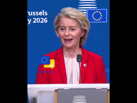 Video Thumbnail: A Deal Is a Deal: Ursula von der Leyen Sends a Clear Message from EUCO Brussels