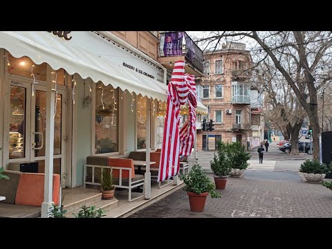 Odessa City Walk 🇺🇦 | From Troitska Street to Kanatna | Real City Life 4K