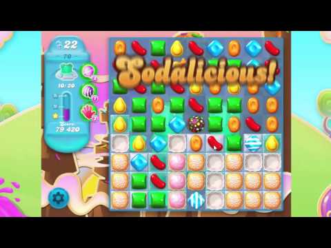 Candy Crush Soda Saga Gameplay Level 70 Hard Level