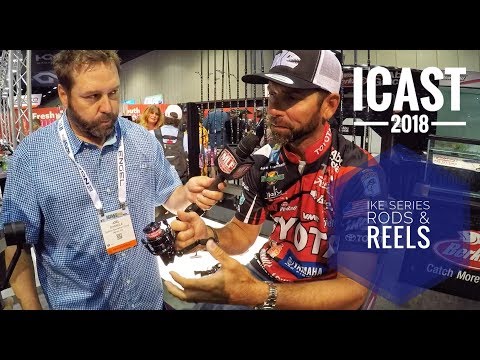 Mike Iaconelli with the NEW Ike Series Fishing Rods and Reels!