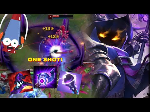 ONE SHOT EVERYONE WITH VEIGAR!! Lava Lamp League Of Legends game play.
