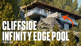 CLIFFSIDE INFINITY POOL  | Would you dare? | ROOM TOUR