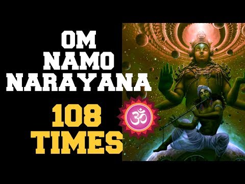 OM NAMO NARAYANA : 108 TIMES : EXTREMELY POWERFUL TO OVERCOME PROBLEMS & SUCCEED !