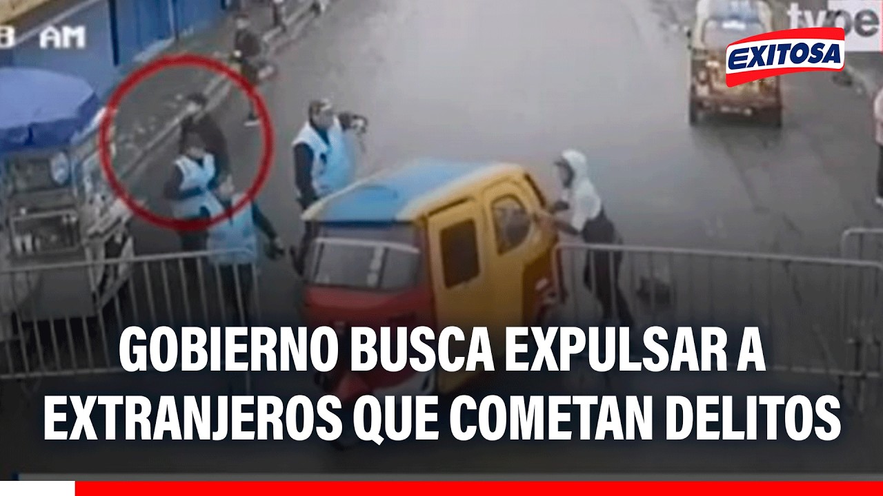 🔴🔵 Rafael Belaúnde: Gobierno busca expulsar a extranjeros que cometan delitos