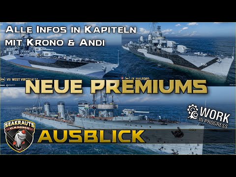 Neue Premiums in Kapiteln - Geschichte & Daten - World of Warships