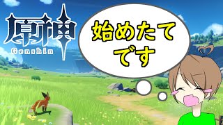 【原神】始めた手の超初心者。教えてくれ。