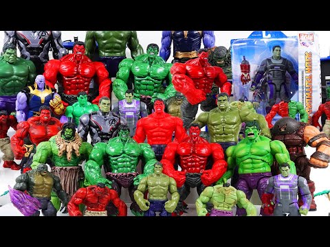 Green Hulk, Red Hulk, Gray Hulk | Marvel Avengers toys Hulk videos Collection | Charles Hero Movie