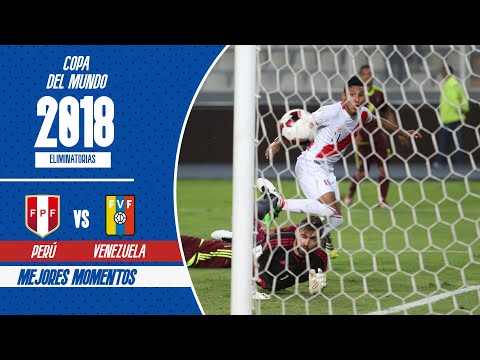 Perú 2 - 2 Venezuela | Eliminatorias Rusia 2018 | 5º Fecha