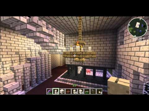 Minecraft Feed The Beast: Spawn House Planning