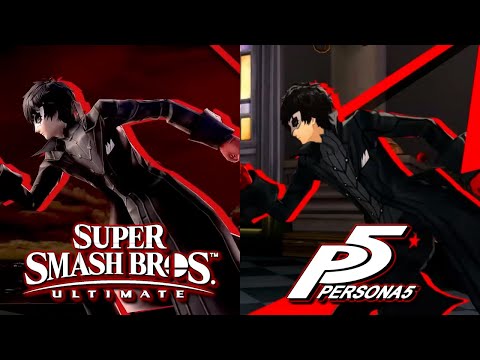 Joker's Moveset Origin | (Smash x Persona 5)