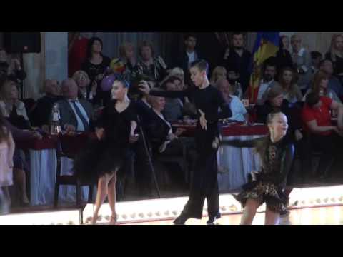 Korostelev Matvey  -  Kononova Viktoria Samba Junior 1 CODREANCA 2017