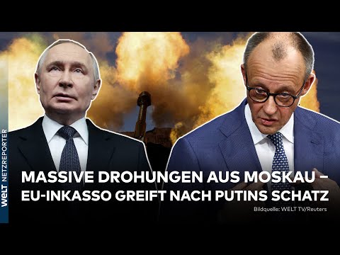 UKRAINE-KRIEG: Geht Putins Schatz nach Kiew? EU-Gipfel entscheidet über russischen Staatsschatz