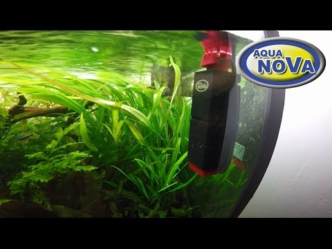 AQUA NOVA Aquarium Skimmer NSK-200 (NSK-200) - Filtr powierzchniowy do akwarium