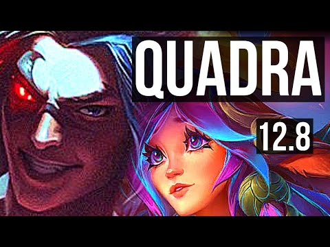 KAYN vs LILLIA (JNG) | Quadra, Legendary, 20/4/8, 1.1M mastery, 500+ games | EUW Master | 12.8