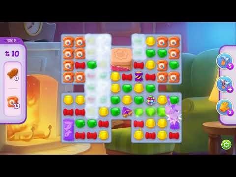 Homescapes Level 12516 No Boosters Gameplay #Bubunka