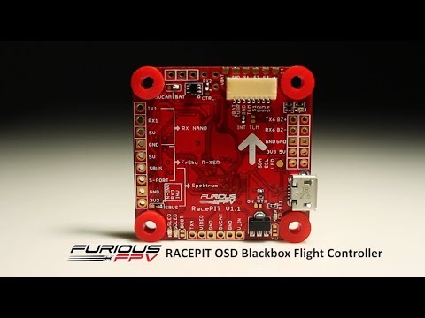 FURIOUSFPV RACEPIT OSD BLACKBOX FLIGHT CONTROLLER